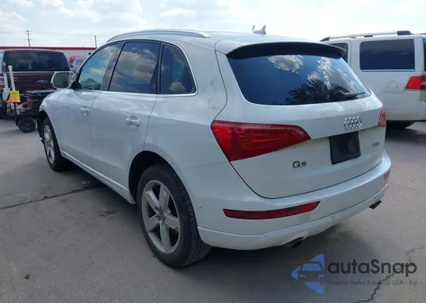 2012 Audi Q5 2.0T Premium z USA, uszkodzony, nr VIN WA1LFAFP1CA046421